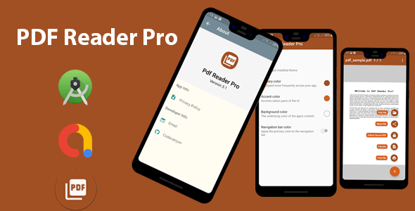 PDF Reader Pro | Admob Ads Integrated | Android Studio Source Code