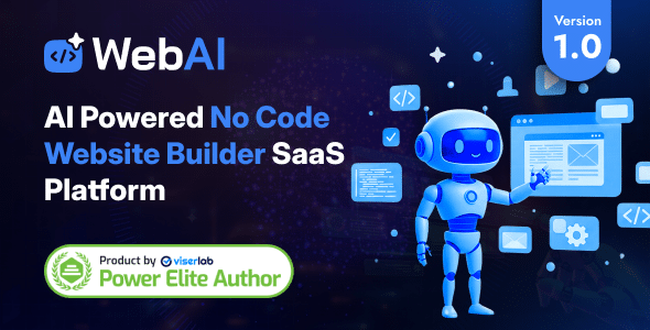 WebAI - AI Powered No Code Website Builder SaaS Platform