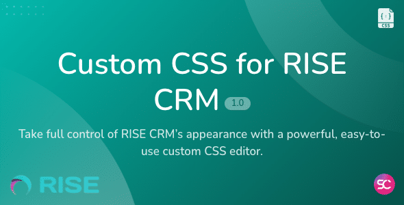 Custom CSS for RISE CRM