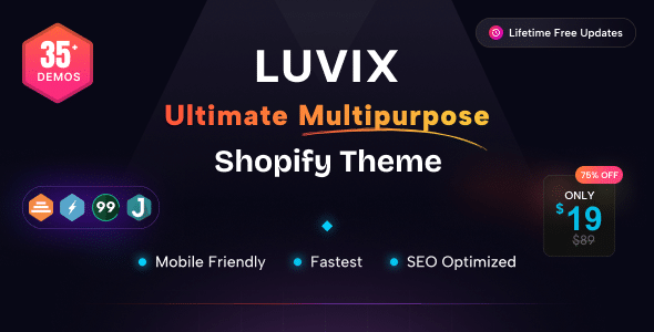 Luvix  - Multipurpose Shopify Theme OS 2.0 - RTL support