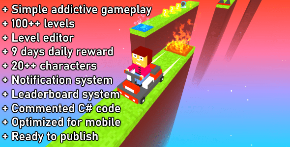 Unity Game Template - Flippy Journey