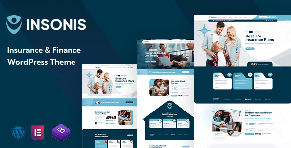 Insonis - Insurance & Finance WordPress Theme