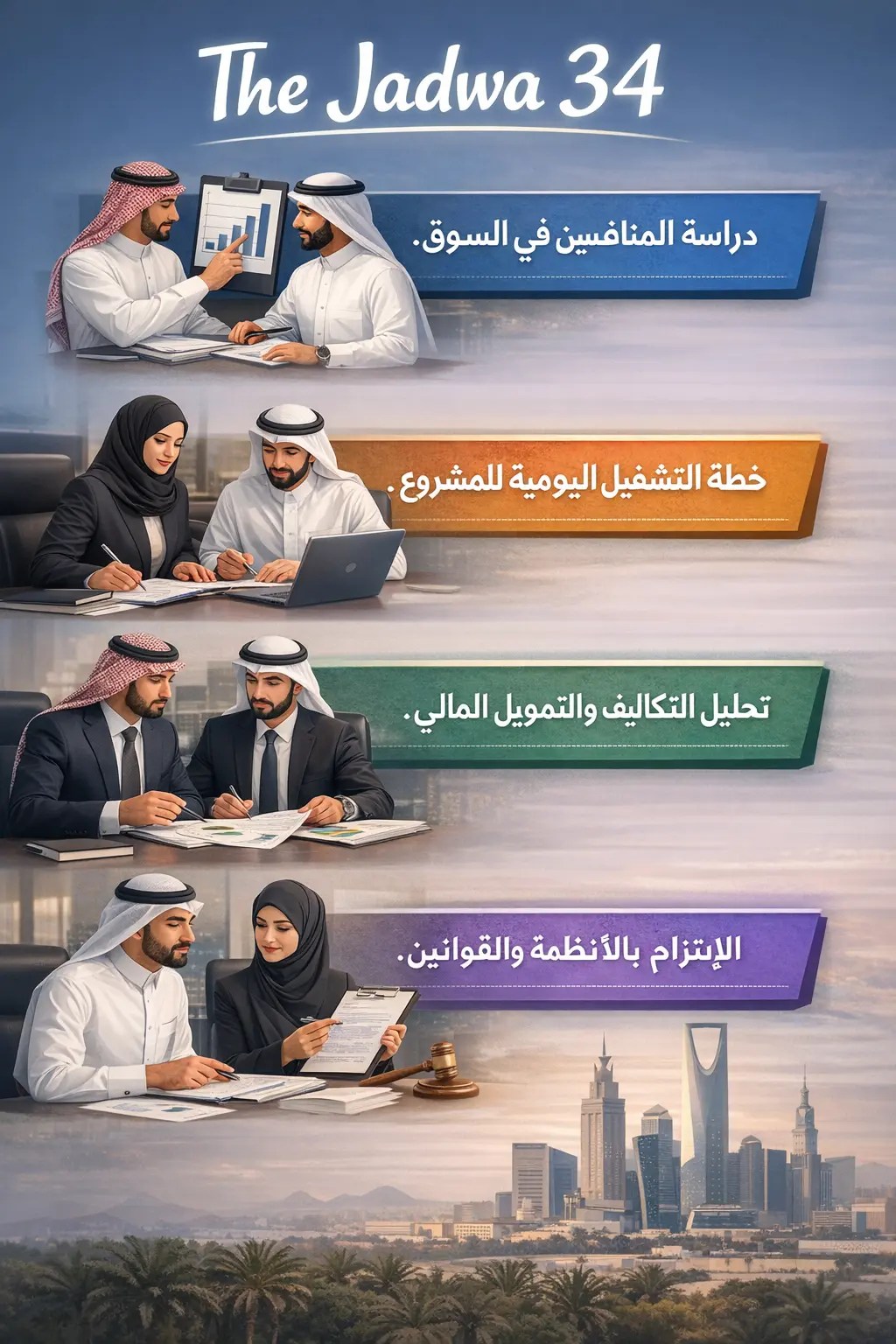 خطوات دراسة الجدوى