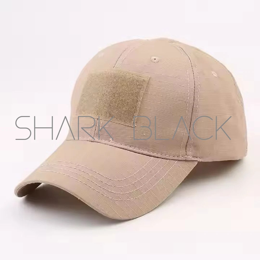 Gorra Militar Color Caqui SNP1236-CA con Velcro Frontal