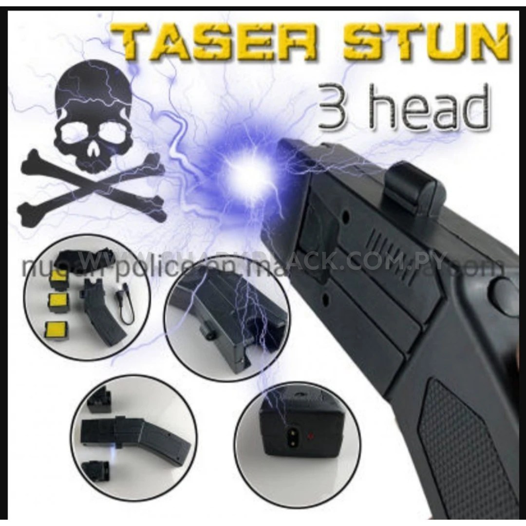 Taser Police Stun Gun con Láser – Alcance 5 metros