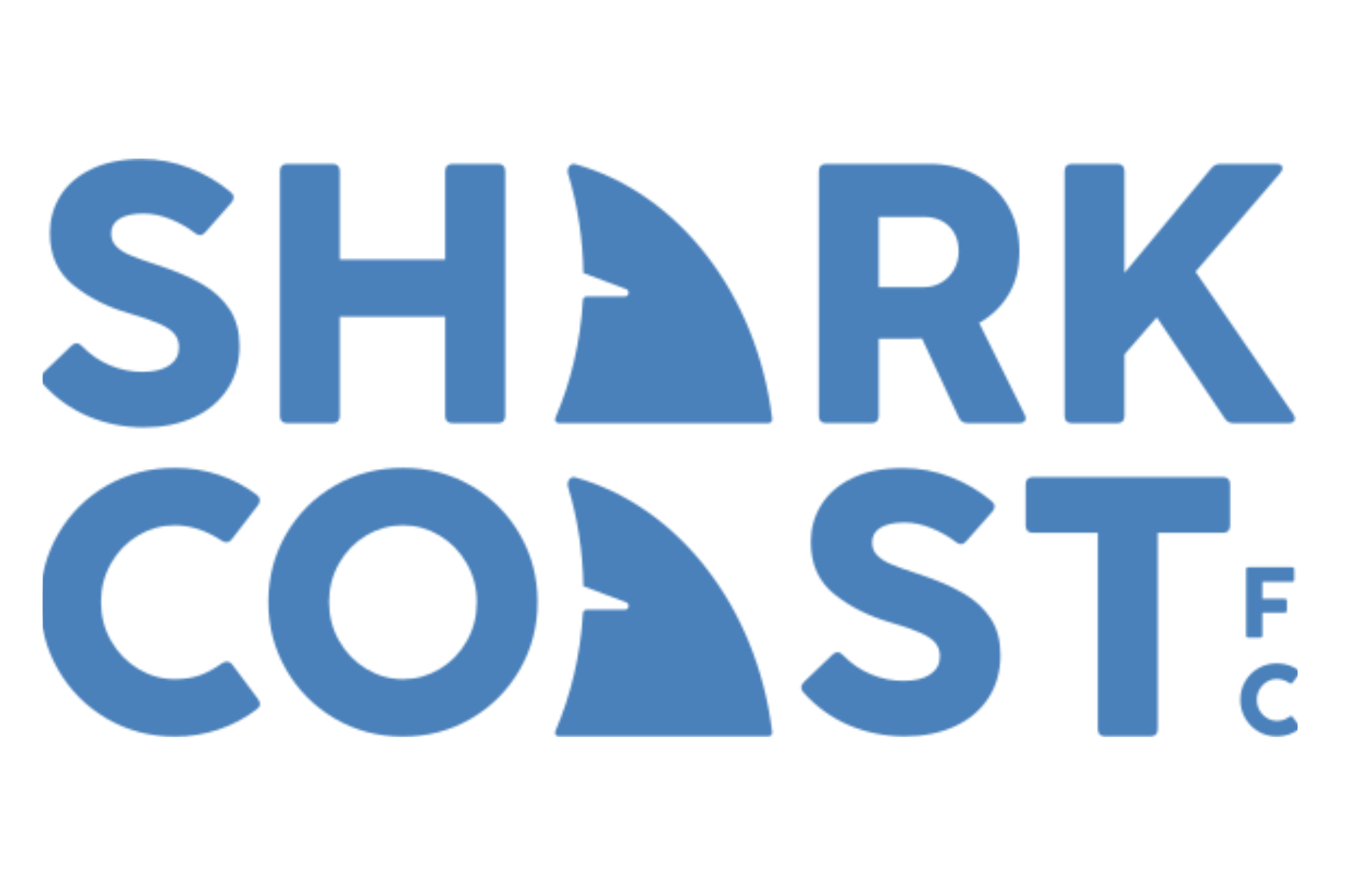 Shark Coast FC 3” × 5” Magnet