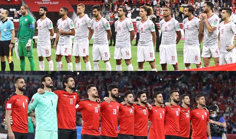 تردد القنوات الناقلة لمباراة مصر وتونس