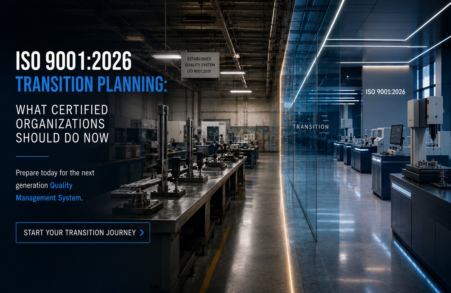 ISO 9001:2026 transition planning and QMS readiness