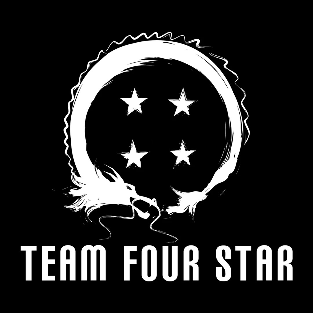 Team Four Star Shark Robot - Full HD Dark Patterns for Desktop