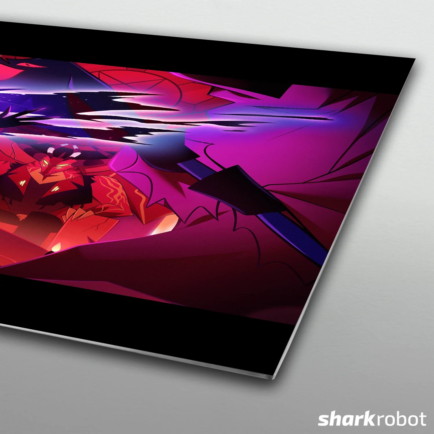 Mastermind Poster Shark Robot - Geometric Wallpaper Collection - Ultra HD Quality