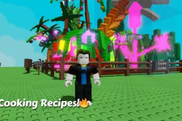 Grow a Garden Cooking Recipes
