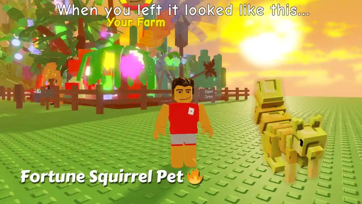 Grow a Garden Fortune Squirrel Pet Wiki