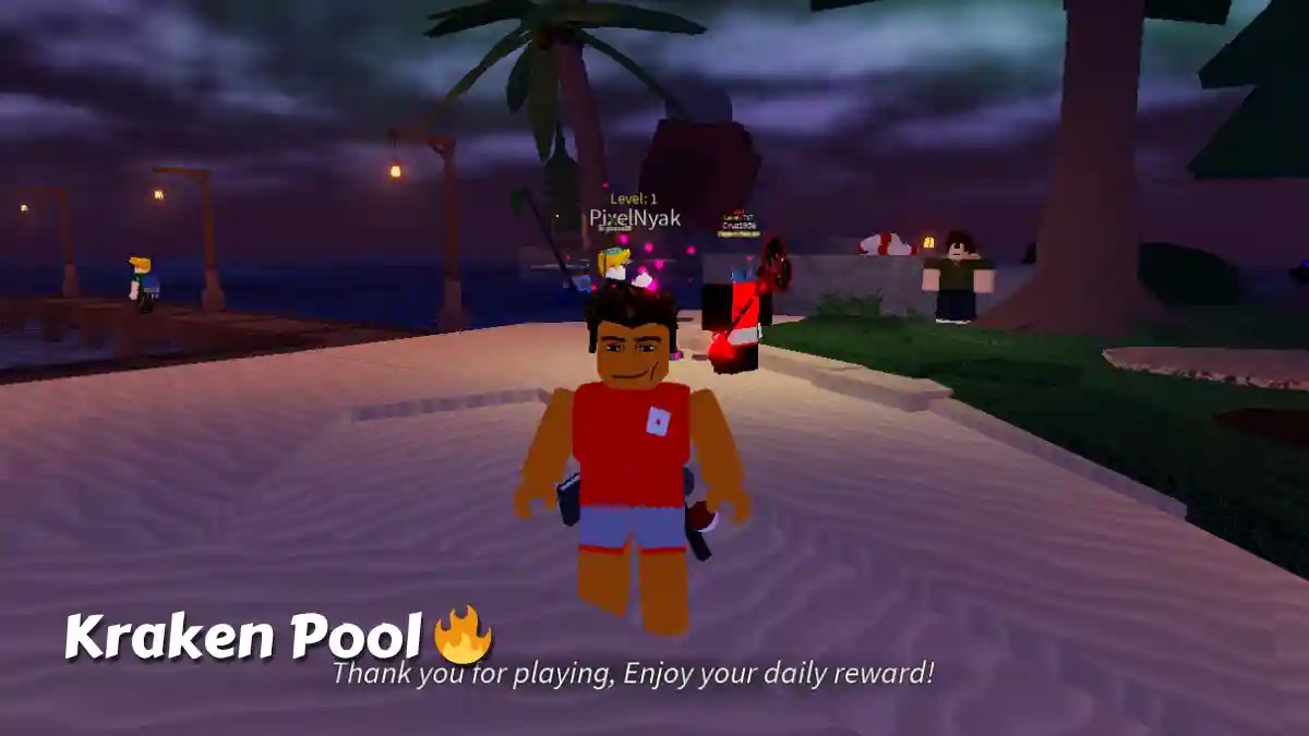 Get Kraken Pool in Fisch