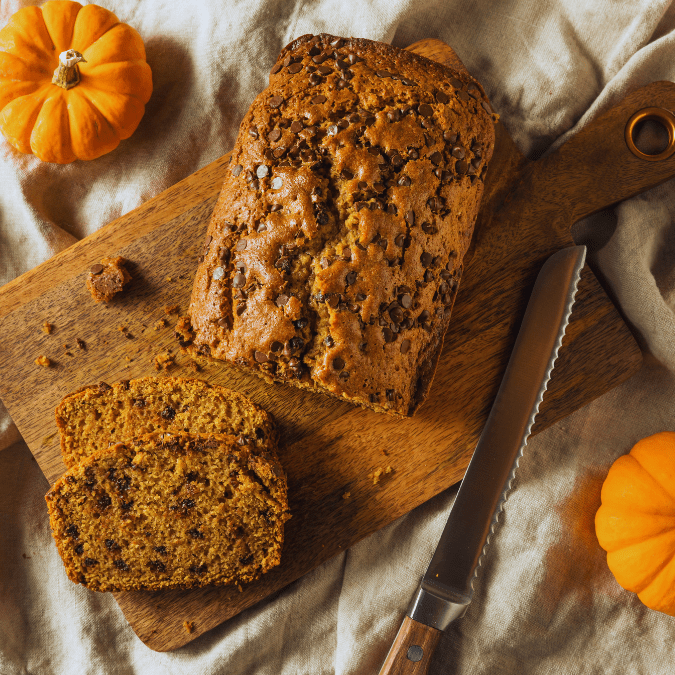 The Hungry {Romance} Writer: Pumpkin Chocolate Chip Bread