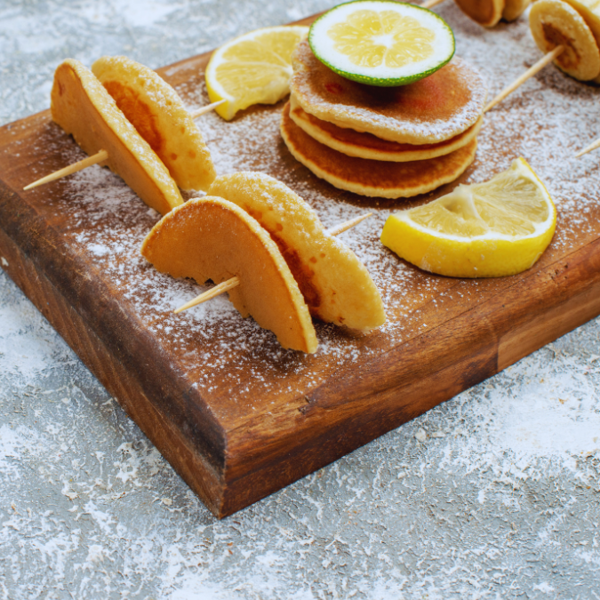 The Hungry {Romance} Writer: Lemon Ricotta Pancakes