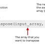 Numpy Transpose, Explained - Sharp Sight