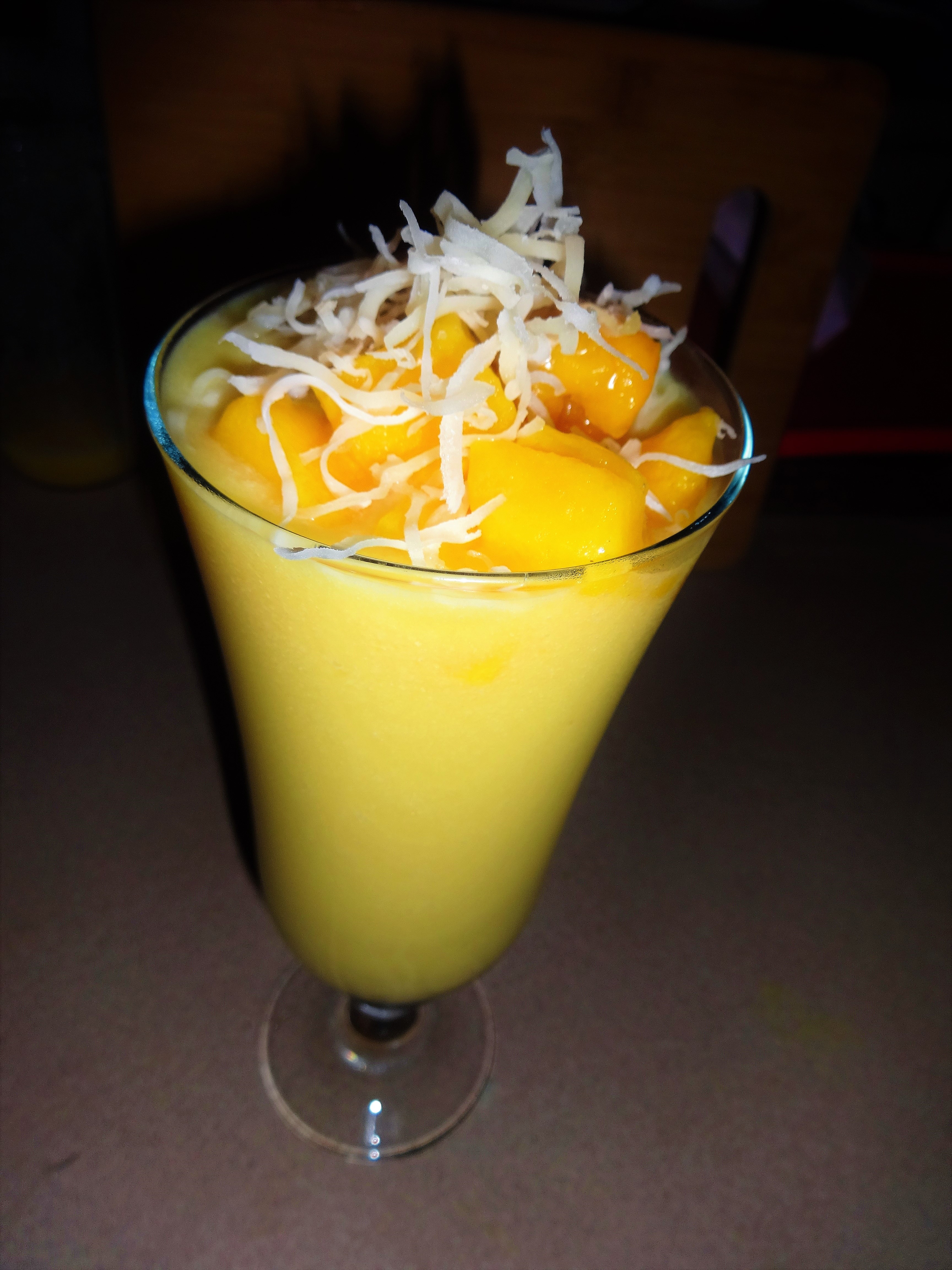 Mango Coconut Cocktail