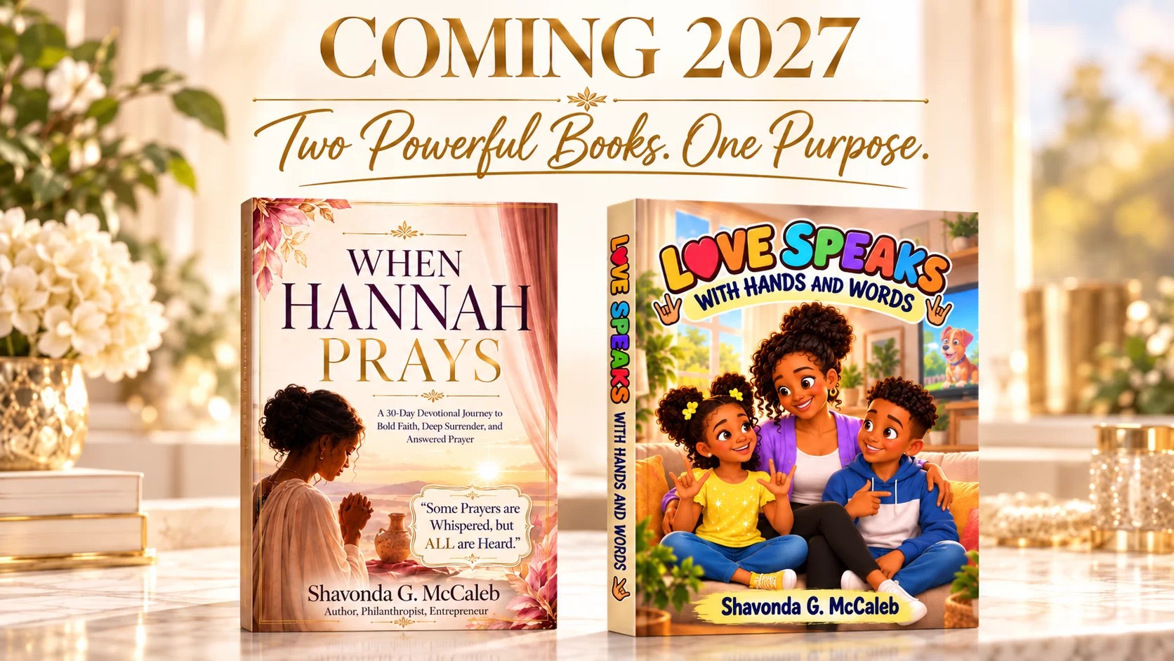 two powerful books, one purpose