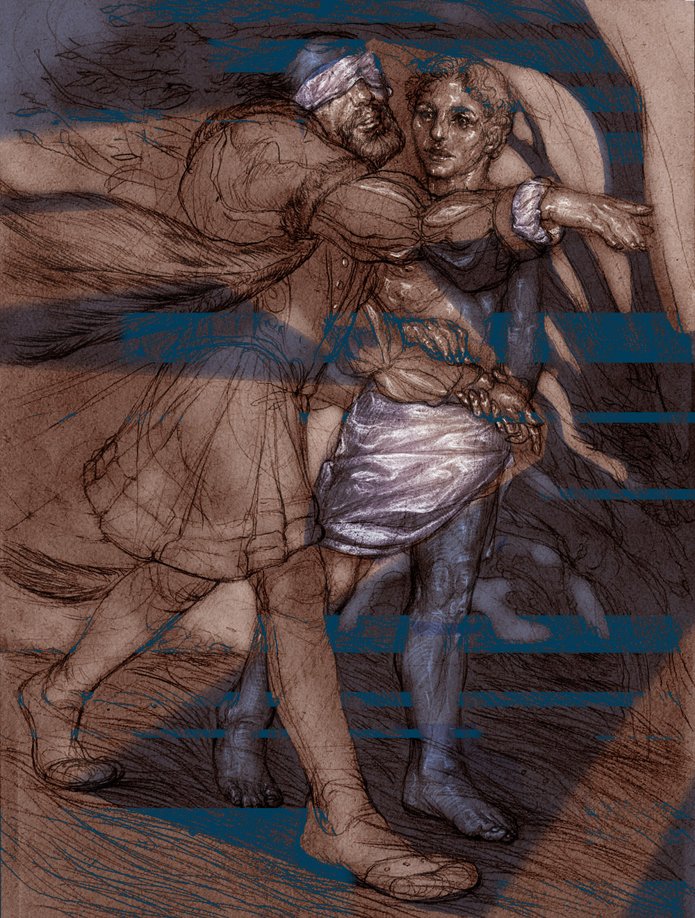 Scene three from "King Lear"