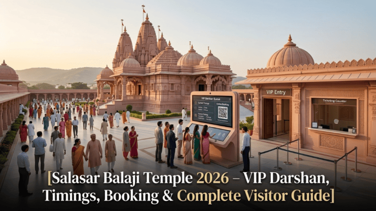 Salasar Balaji Temple 2026 VIP Darshan Timings Booking Complete Image 308 768x431 