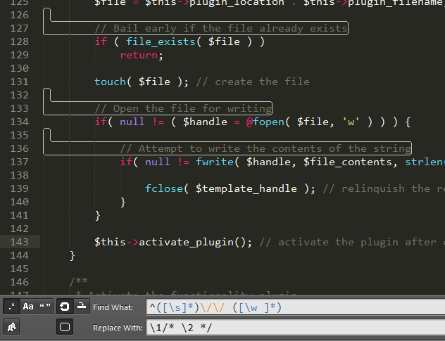 Quick Tip: Convert <code>//</code> comments to <code>/* */</code> comments