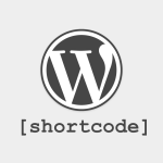 What WordPress shortcodes should be used for