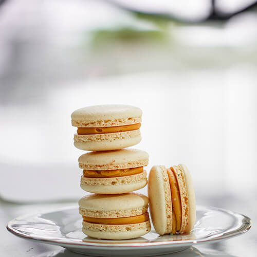 Chocolate Macaron – She Bakes Bouquets