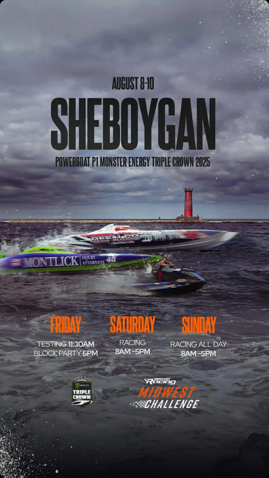 Powerboats, Jet Skis, and a Downtown Party? It All Starts TONIGHT in Sheboygan!