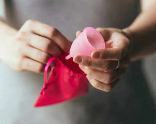 Female sanitary cups
