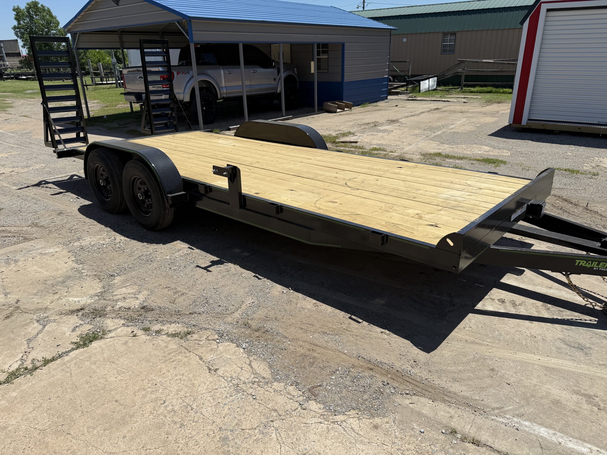 20’ heavy equipment hauler 12k