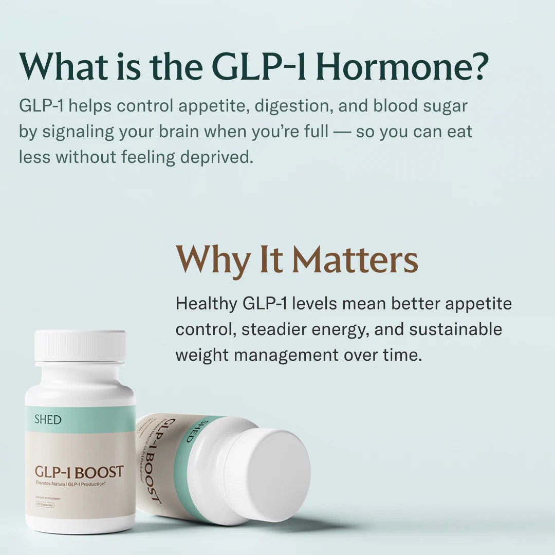 Glp 1 Boost Supplement For Weight Management Shed Supplements