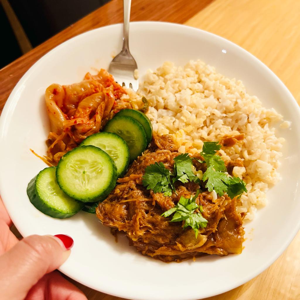 Spicy Pork Bulgogi (Korean style, Crock Pot)