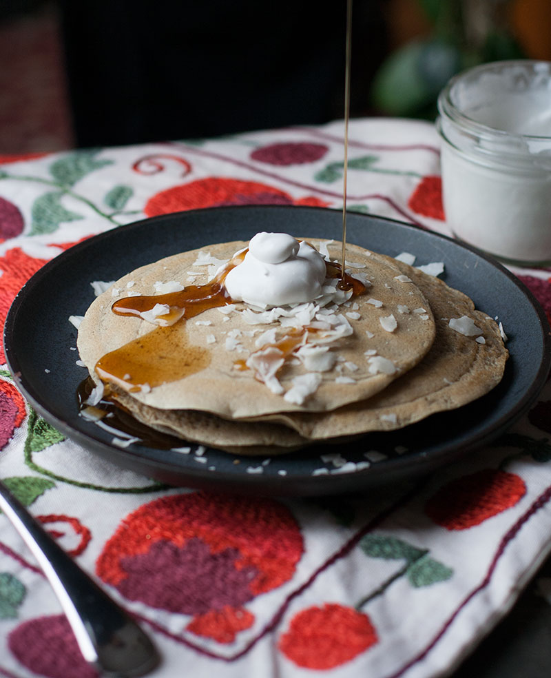 Gluten-Free Ginger Pancakes | Sheena Scott, Culinary Nutrition Expert