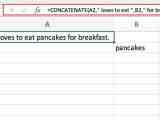 Excel Concatenate Function Sheet Leveller