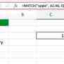 Excel MATCH Function - Sheet Leveller
