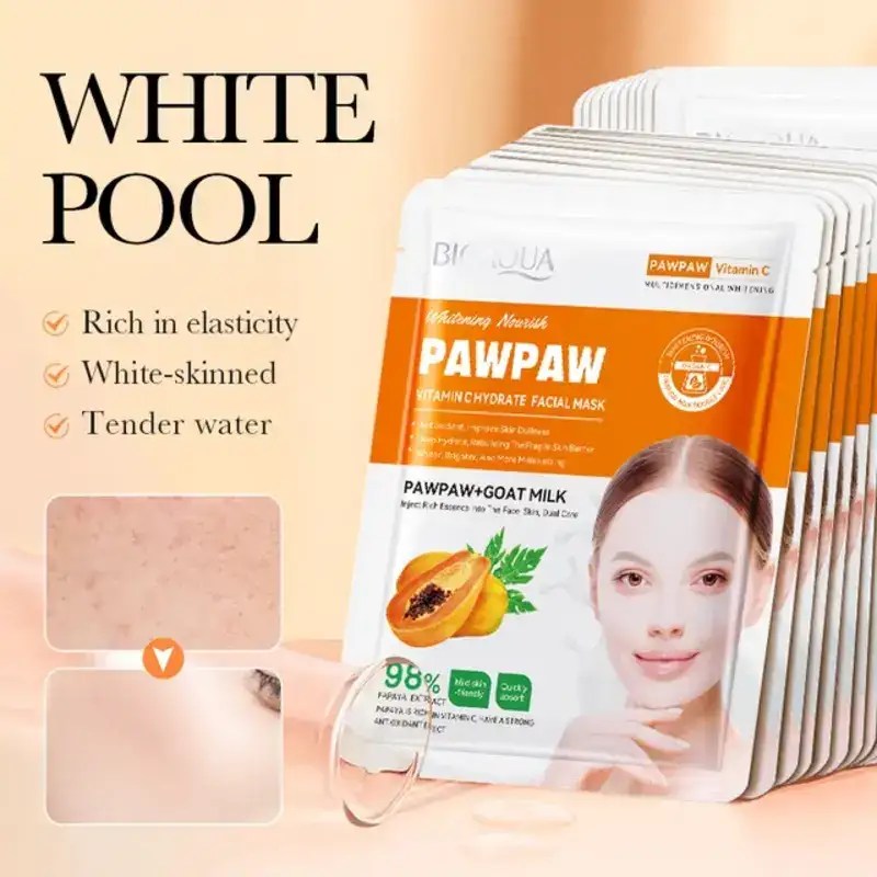 BioAqua PawPaw Sheet Mask  – sheetmask.lk