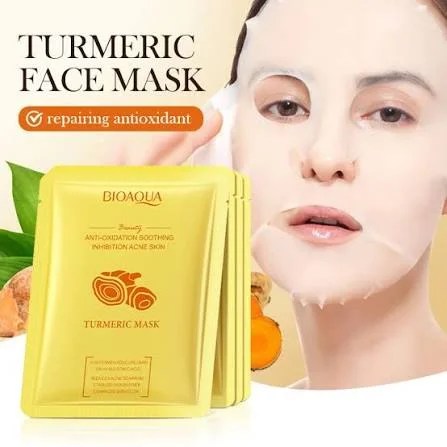 BioAqua Turmeric Sheet Mask