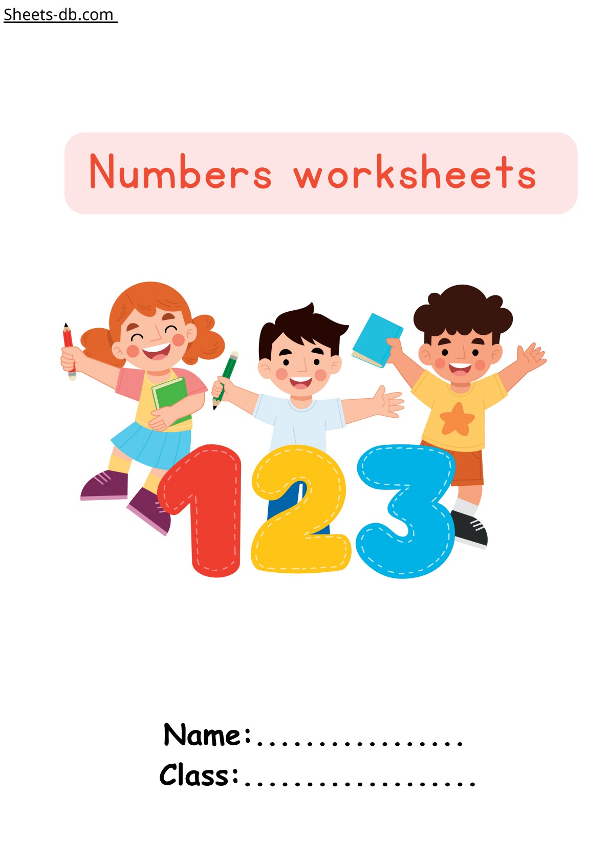 Numbers worksheets