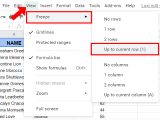 How To Create A Header In Google Sheets In 2025 Examples