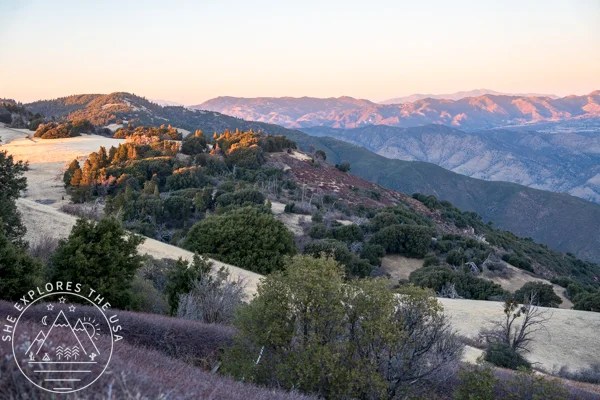 Volcan Mountain hike - sunset views 9