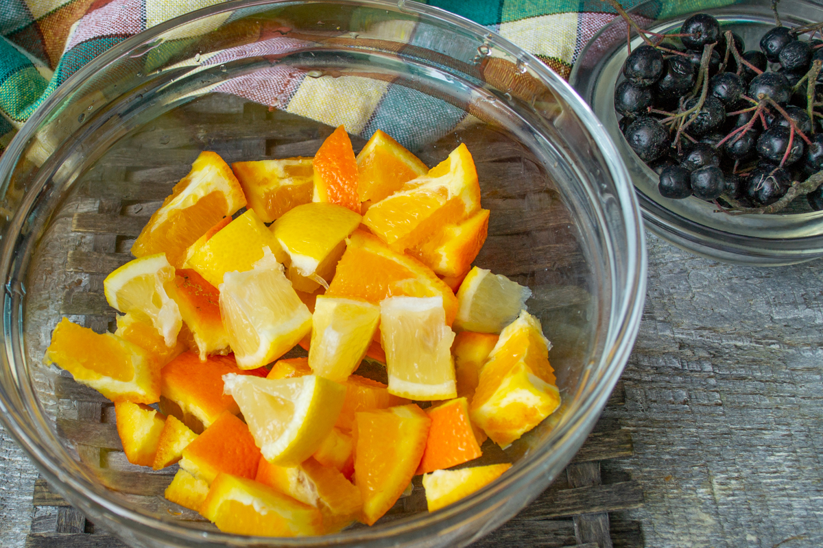 Персиковый джем с апельсином и лимоном (на зиму)