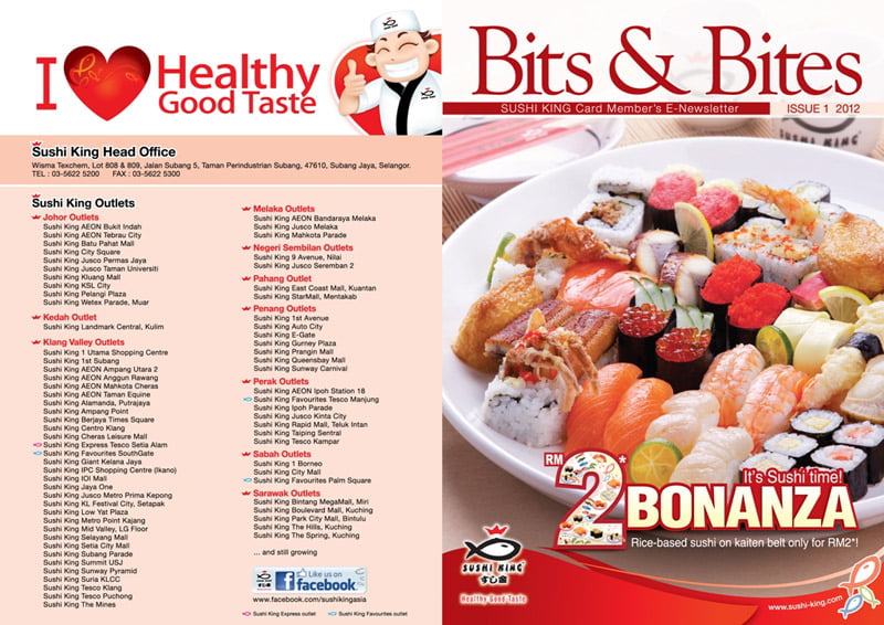 Sushi King Rm2 Jom Serbu Mommy S Diary Of Life