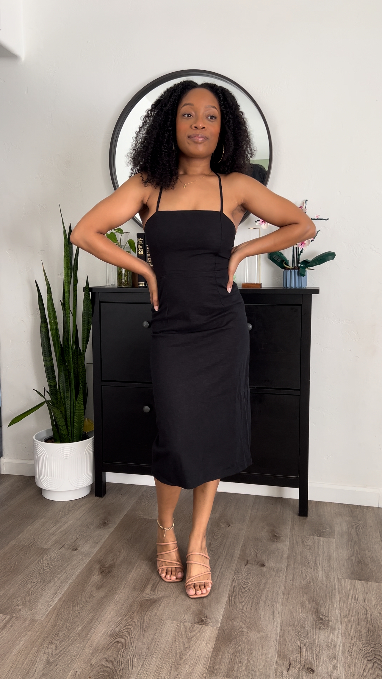 backless-black-sundress-midi-skirt
