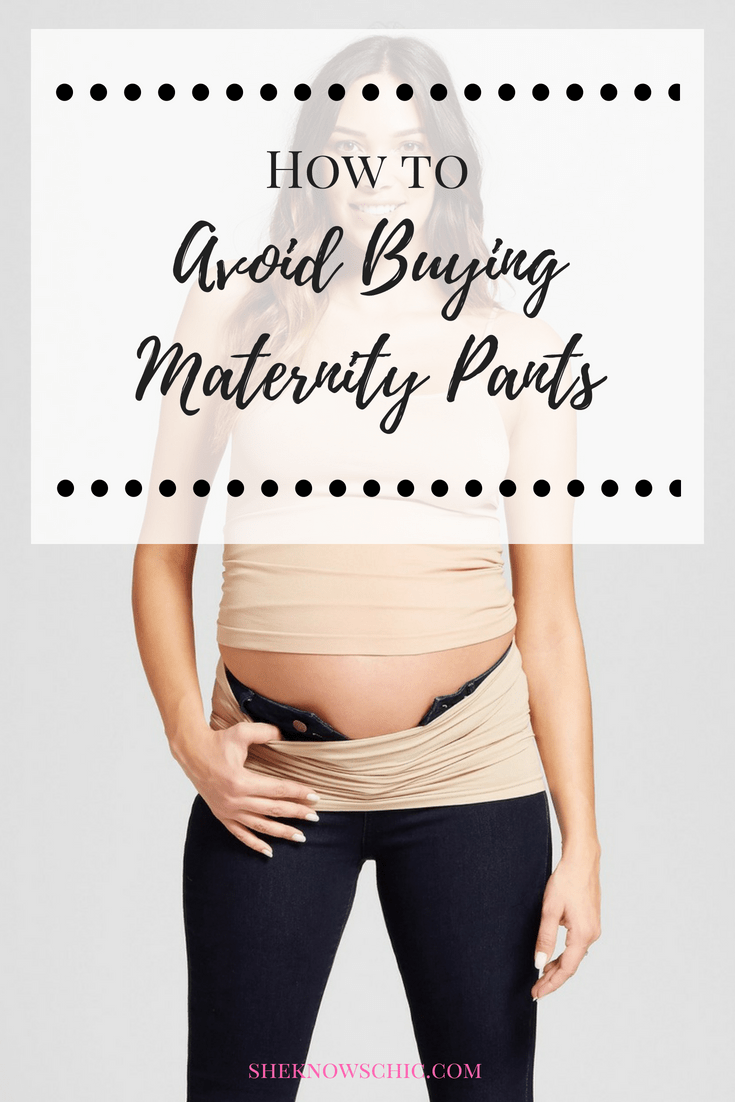 How to Avoid Buying Maternity Pants 