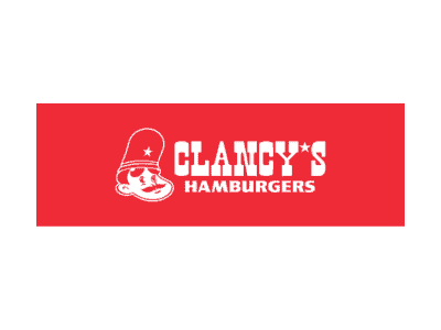 Clancy's Hamburgers Logo