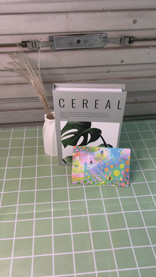 Grating Star Personal Postcard