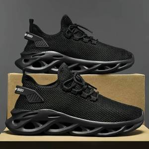 Men's Running Shoes, Air-cushioned Shock Absorption Breathable