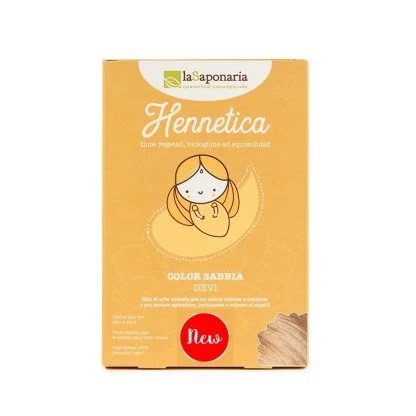 LaSaponaria-Tinta vegetale color sabbia-Devi-100g
