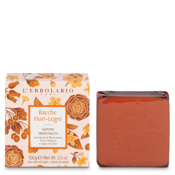 Bacche Fiori Legni-Sapone Profumato-100gr