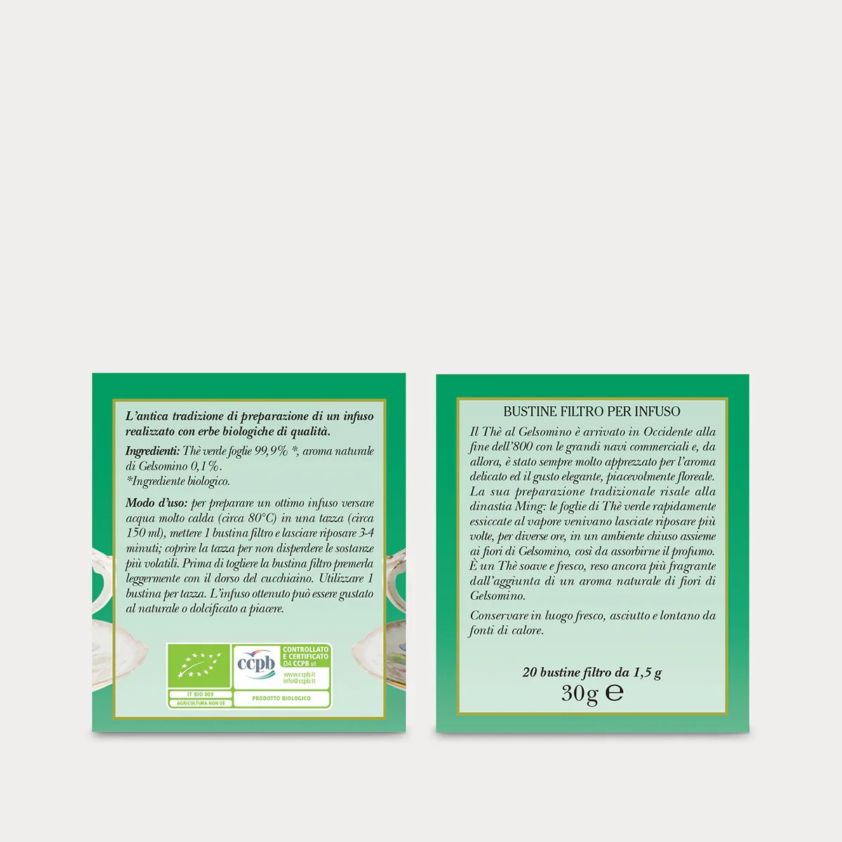 Erbamea-Infuso al Thè Verde al Gelsomino-20 bustine